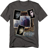 Harry Potter Trio Collage Men's 18/1 Cotton Short-Sleeve T-Shirt